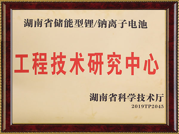 儲能型鋰鈉離子電池工程技術(shù)研究中心